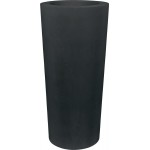 POLYSTONE CONICAL Pflanzgefäß, 43/80 cm, anthrazit
